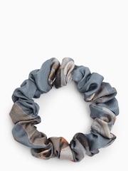 AllSaints Blue Mini Kuroyuri Scrunchie - Image 1 of 3