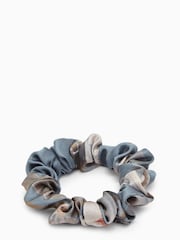 AllSaints Blue Mini Kuroyuri Scrunchie - Image 2 of 3