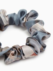AllSaints Blue Mini Kuroyuri Scrunchie - Image 3 of 3