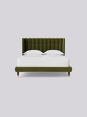 Swoon Easy Velvet Fern Green Kipling Bed - Image 4 of 7