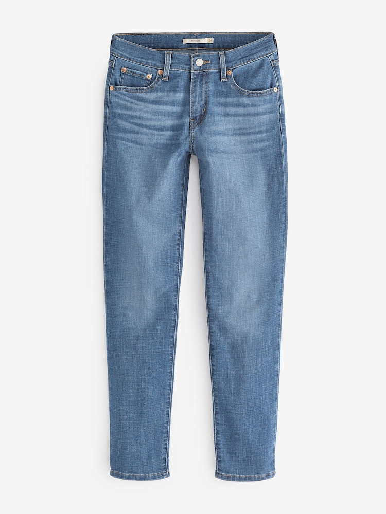 Levi's® Lapis Gem Mid Rise Boyfriend Jeans - Image 4 of 4