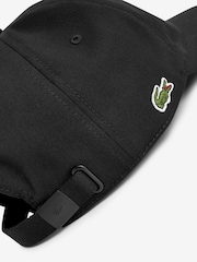 Lacoste Black Cotton Gabardine Cap - Image 2 of 2