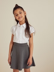 Grau - Pull-on-Rock für die Schule mit Jersey-Stretch (3–17 J.) - Bild 1 von 7