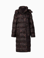AllSaints Green Allana Leo Puffer Coat - Image 5 of 5