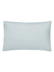 Laura Ashley Set of 2 Pale Seaspray Blue 400 Thread Count 100% Cotton Pillowcase - Image 1 of 1