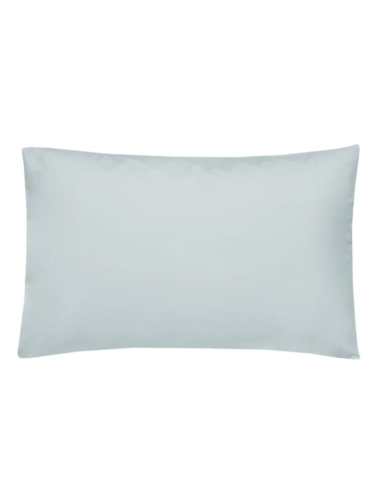 Laura Ashley Set of 2 Pale Seaspray Blue 400 Thread Count 100% Cotton Pillowcase - Image 1 of 1