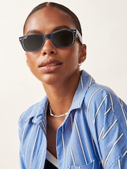 Ray-Ban Clubmaster Metall-Sonnenbrille - Bild 1 von 14