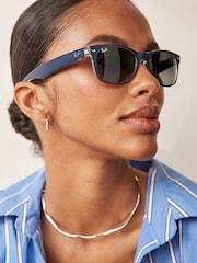 Ray-Ban Clubmaster Metall-Sonnenbrille - Bild 2 von 14