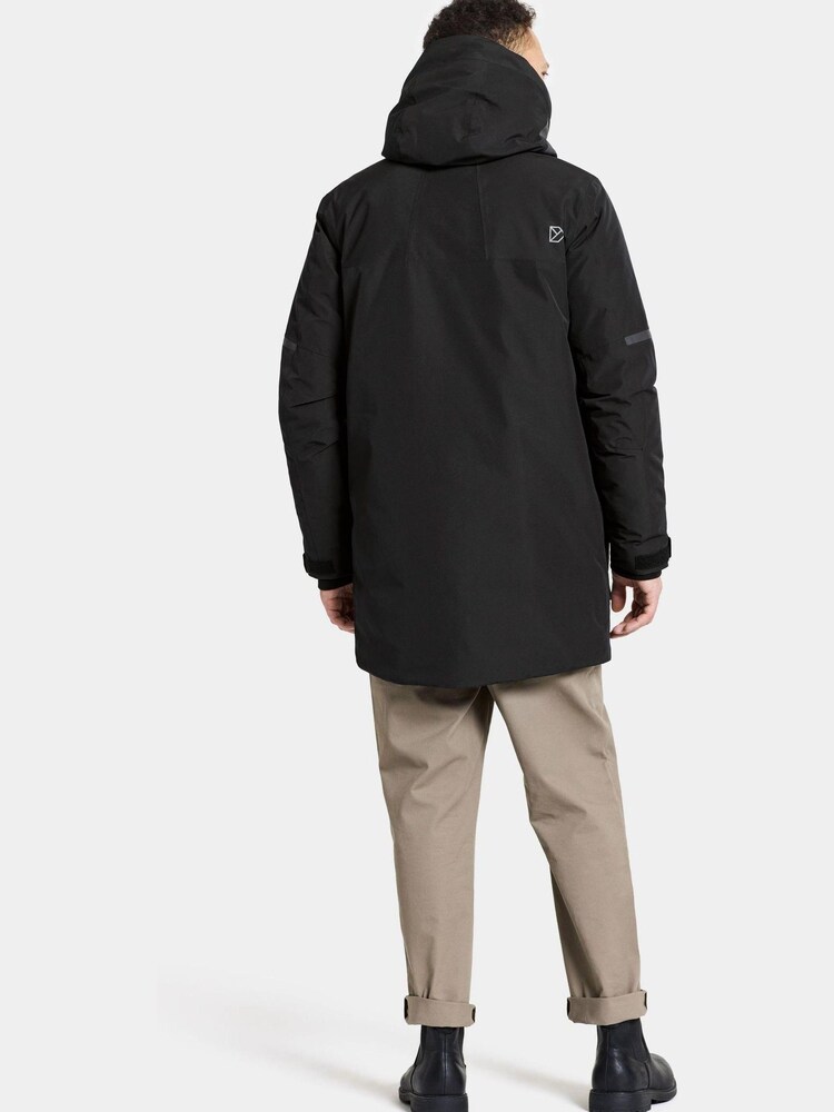 Didriksons Drew Black USX Parka - Image 2 of 4