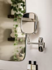 Robert Welch Silver Burford Extending Mirror - Image 2 of 4