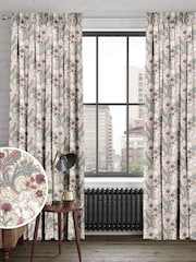 Claret Red Didsbury Made To Measure 100% Cotton Curtains - Image 1 of 9