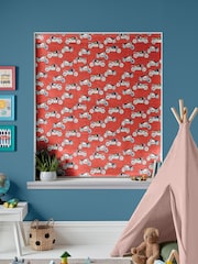 Cath Kidston Red Kids Motorbikes Made To Measure Roman 100% Cotton Blind - Image 5 of 6