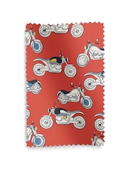 Cath Kidston Red Kids Motorbikes Made To Measure Roman 100% Cotton Blind - Image 6 of 6