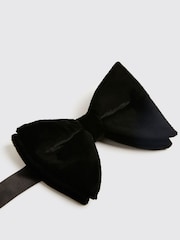 MOSS Black Floppy Bow Tie - Image 2 of 2
