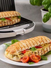 Tower White Presto 3-in-1 Sandwich Maker - Image 3 of 8