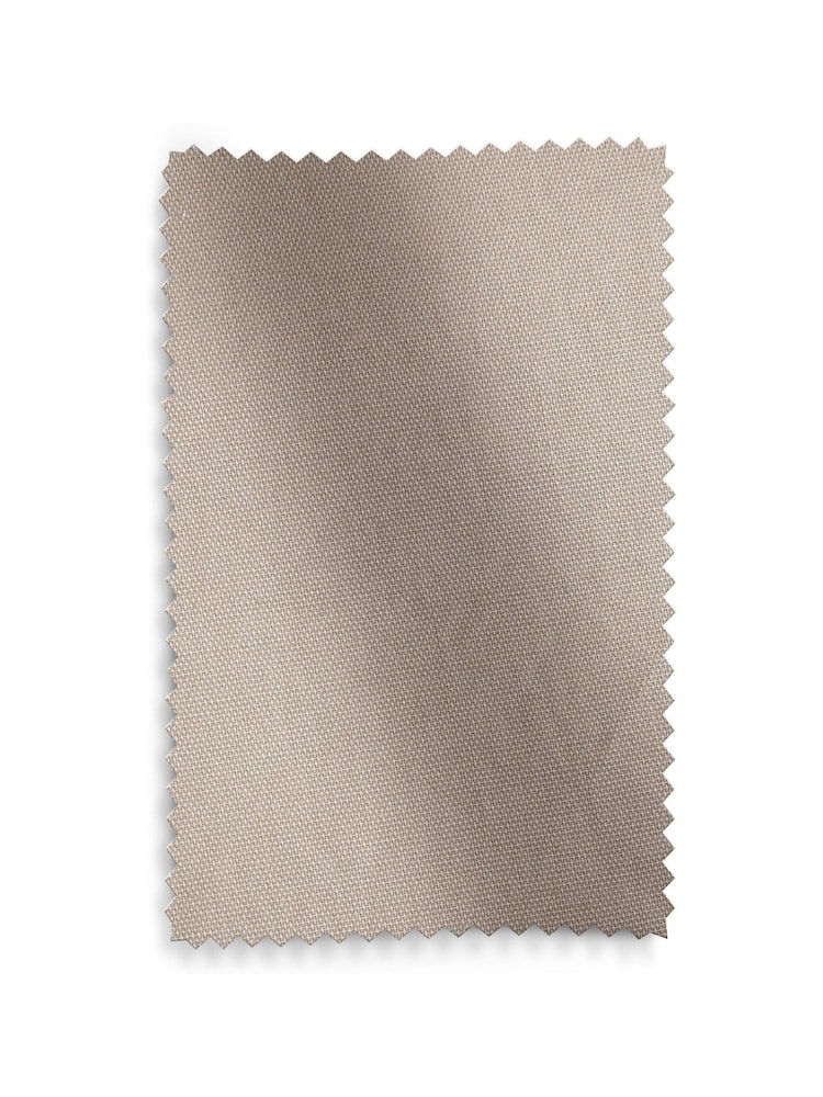 Natural Dark Lined Cotton Eyelet Curtains - Image 6 of 6
