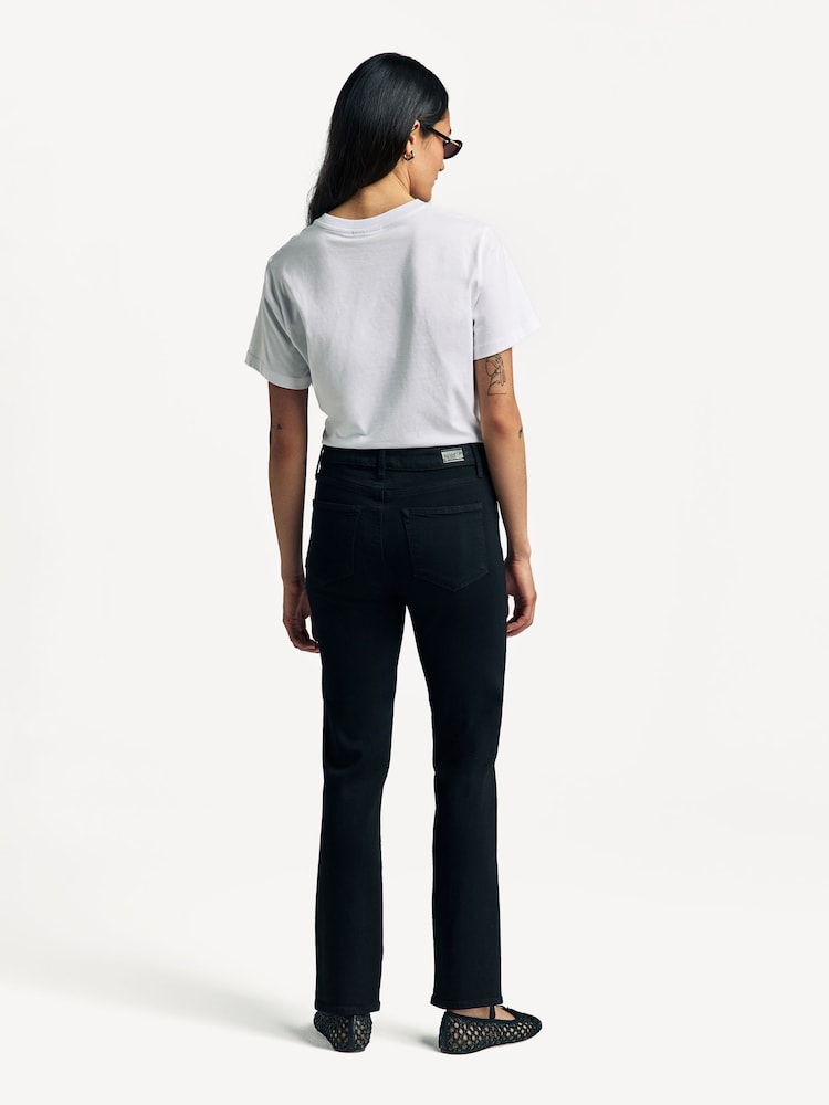 Paige Cindy High Rise Straight Jeans - Image 3 of 8