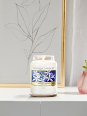 Yankee Candle White Large Jar Midnight Jasmine Candle - Image 1 of 2