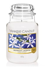 Yankee Candle White Large Jar Midnight Jasmine Candle - Image 2 of 2
