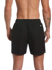 Nike Black Split Logo 5 Inch Volley Swim Shorts - Image 2 of 4