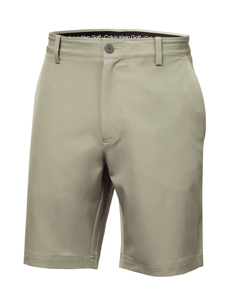 Calvin Klein Golf Green Bullet Regular Fit Stretch Shorts - Image 1 of 5