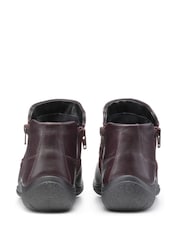 Hotter Red Regular Fit Murmur Zip-Fastening Boots - Image 3 of 4