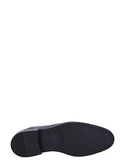 Hush Puppies Dustin Black Brogue Patent Shoes - Image 5 of 5