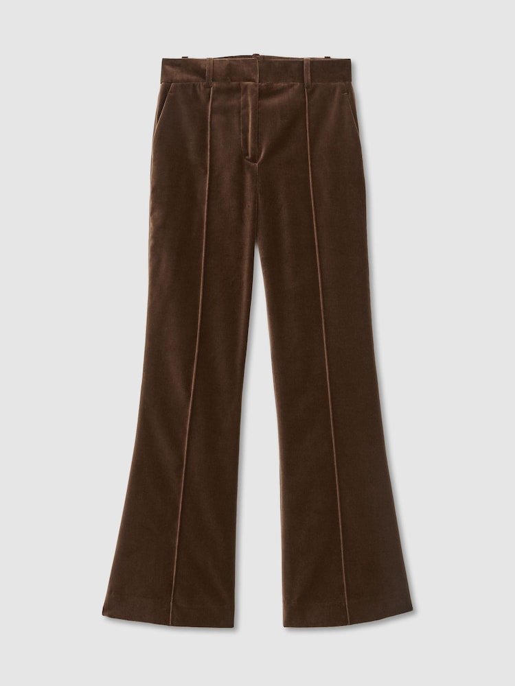 Reiss Mocha Brown Wren Suit Trousers - Image 2 of 9 Reiss Mocha Brown Wren Suit Trousers - Image 2 of 9