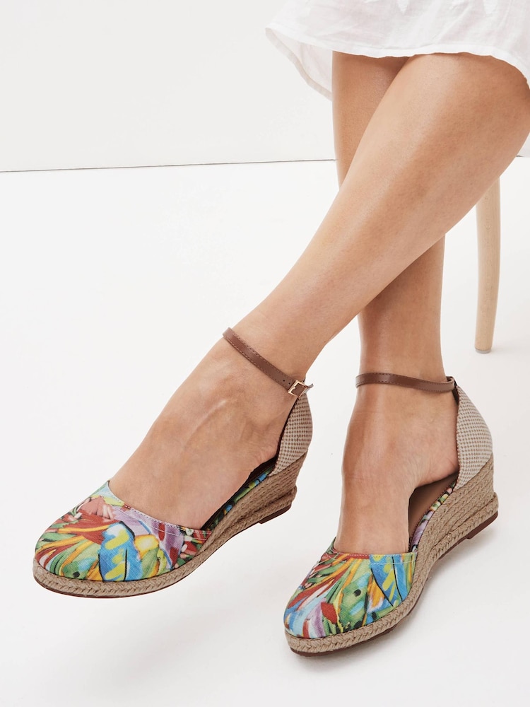 Multi Extra Wide Fit Forever Comfort® Closed Toe Wedges - Image 1 of 6