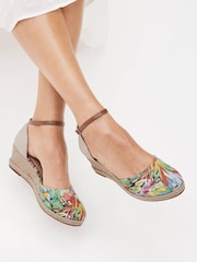 Multi Extra Wide Fit Forever Comfort® Closed Toe Wedges - Image 2 of 6