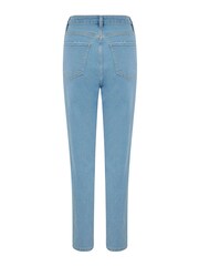Pour Moi Blue Aubrey Ripped Jeans - Image 5 of 5