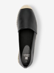 Black Forever Comfort® Flat Espadrille Shoes - Image 5 of 6
