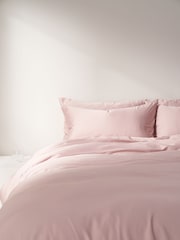 Truly Blush Pink Bamboo Duvet Set - Image 1 of 4
