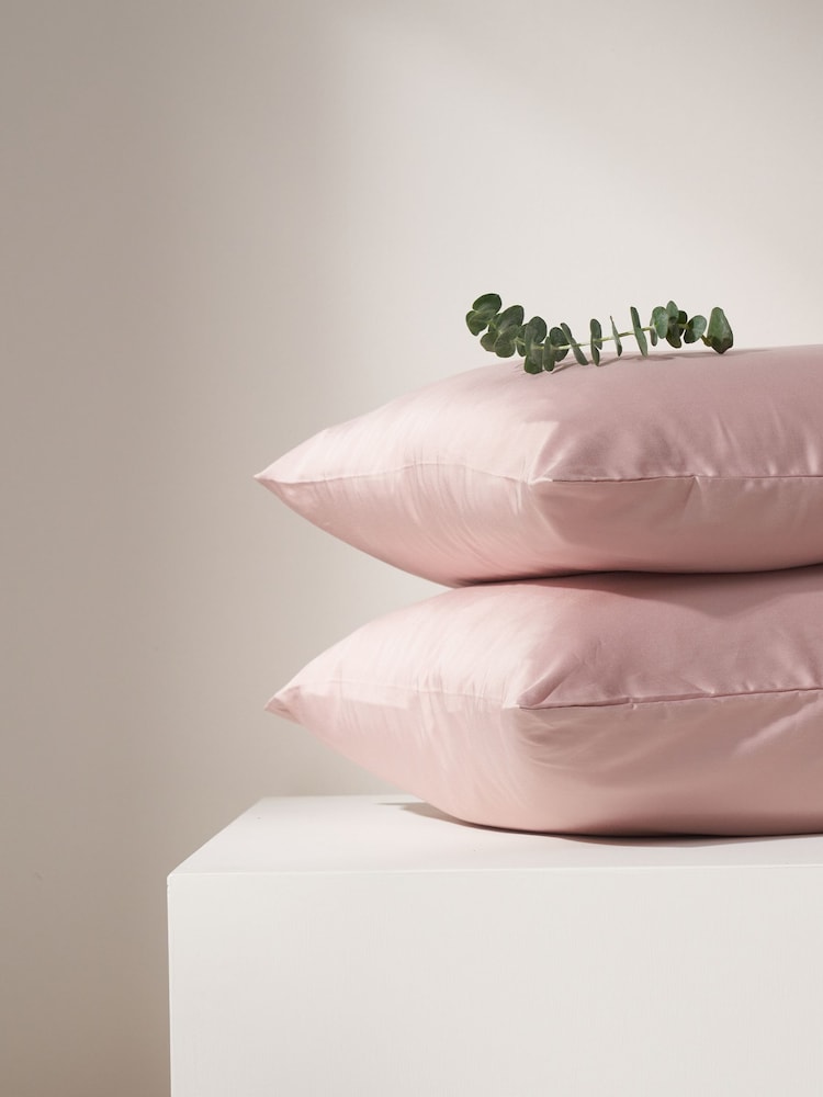 Truly Blush Pink Bamboo Duvet Set - Image 4 of 4