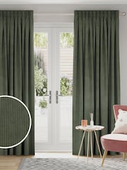Fern Green Jangga Made To Measure Curtains - Image 1 of 9
