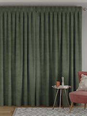 Fern Green Jangga Made To Measure Curtains - Image 2 of 9