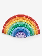 JoJo Maman Bébé Large Rainbow Stacker - Image 3 of 7