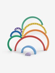 JoJo Maman Bébé Large Rainbow Stacker - Image 7 of 7