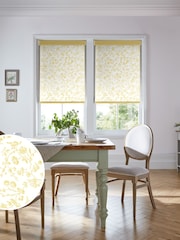 Laura Ashley Ochre Yellow Aria Made To Measure Roller Blind - Image 1 of 6