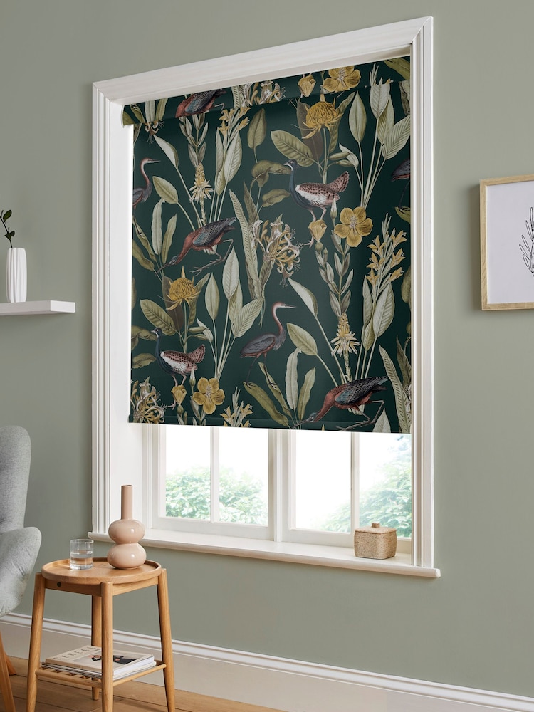 Graham & Brown Green Glasshouse Made to Measure Roller Blind - Image 2 of 6