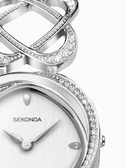 Sekonda Ladies Silver Tone Alloy Strap Watch - Image 4 of 4