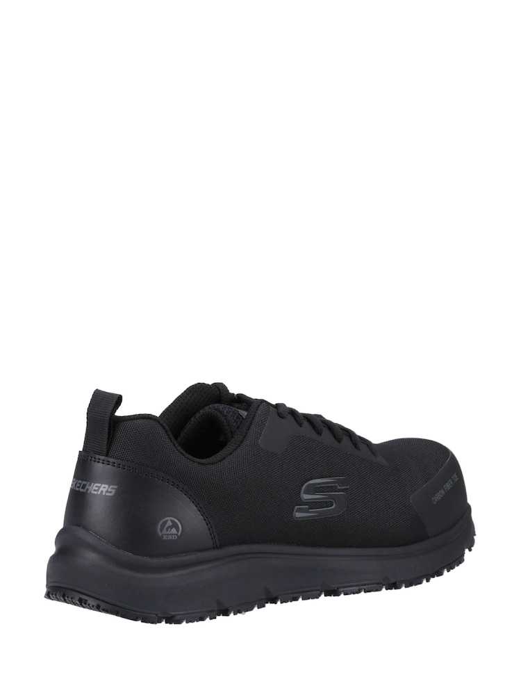 Ulmus Skechers Steel Toe Cap Shoes Uk Buy Skechers Black Mens