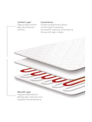 Snuggledown White Intelligent Warmth Heated Topper - Image 5 of 6