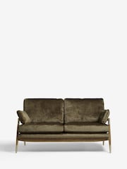 Plush Chenille Moss Green Flinton Sofa - Image 2 of 8