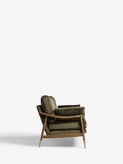 Plush Chenille Moss Green Flinton Sofa - Image 3 of 8