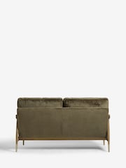 Plush Chenille Moss Green Flinton Sofa - Image 6 of 8