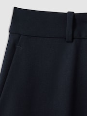 Reiss Navy Gabi Tall Puppytooth Slim-Fit Suit Trousers - Image 7 of 8