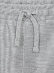 Reiss Grey Star Senior Ribbed Jersey Shorts - Image 6 of 6