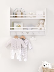 JoJo Maman Bébé Star Wall Shelf With Hooks - Image 2 of 3