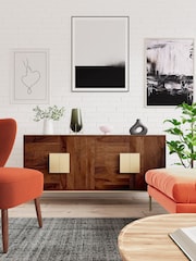 Swoon Grey Banner Sideboard - Image 1 of 7